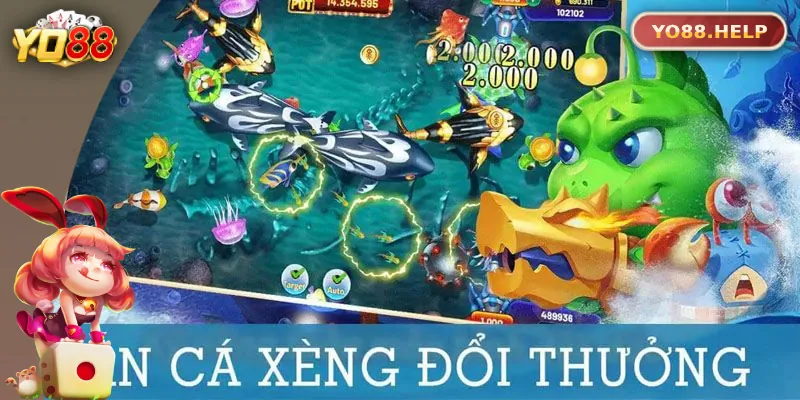 Bắn Cá Xèng Yo88 – Trải Nghiệm Game Bắn Cá Ăn Tiền Thật